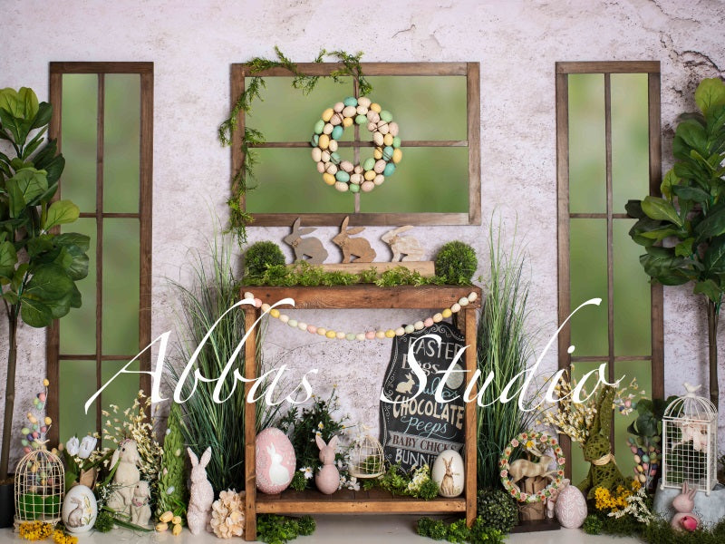 Kate Easter Greens Backdrop Designed by Abbas Studio