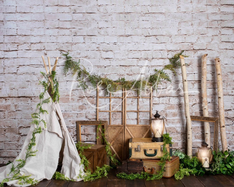 Kate Rustic Boys Camp Backdrop Designed By Rose Abbas