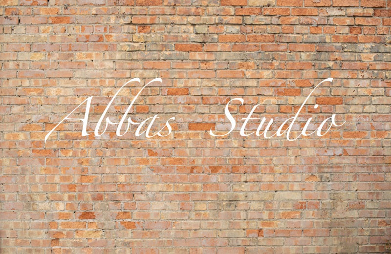 Kate Old Red Brick Wall Backdrop Designed by Abbas Studio