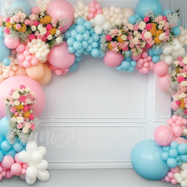 Baby balloon hot sale arch