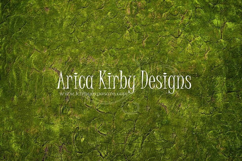 Kate Wonderland Grass Green Rubber Floor Mat Designed by Arica Kirby - Kate Backdrop