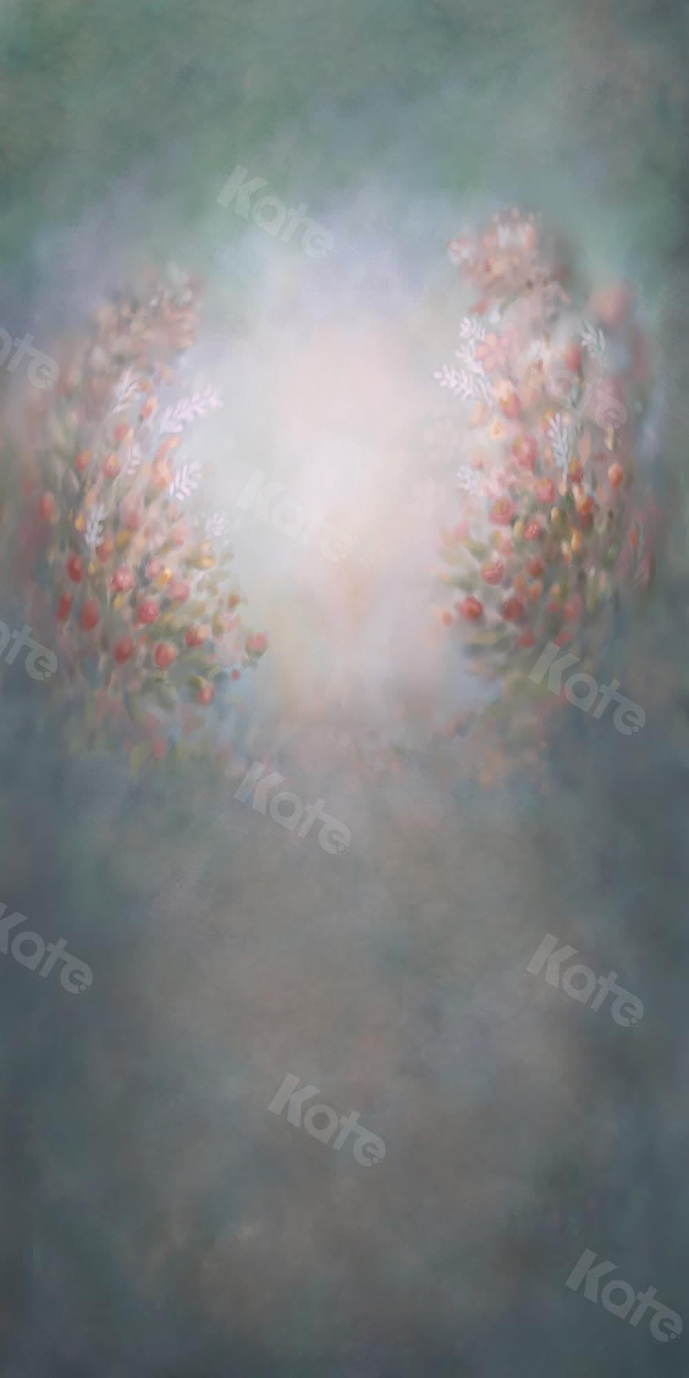 Kate Sweep Abstract Fine Art with Florals Backdrop for Photography - Kate Backdrop