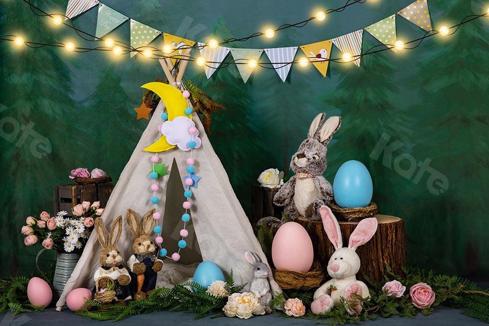 Newest Kate Backdrop Easter/spring 10x10 backdrop