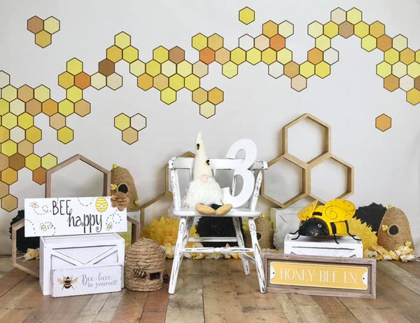 Kate Children Happy Bee Day Backdrop Designed By Mandy Ringe Photograp