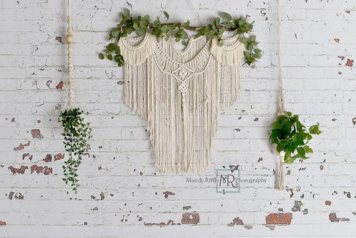 Kate Simple Boho Macrame Wall Backdrop Designed By Mandy Ringe Photogr