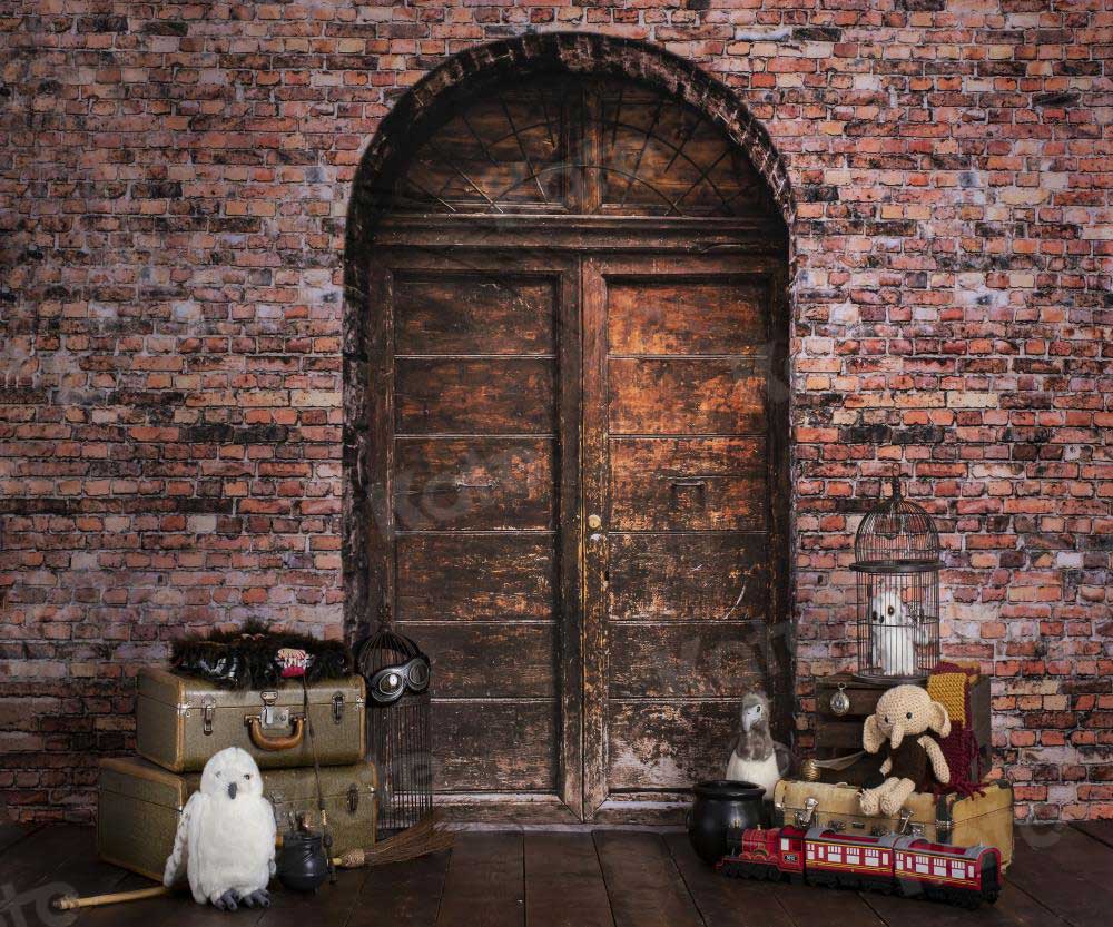 Kate Front Door Brick Wall Backdrop Designed By Rose Abbas - Kate Backdrop