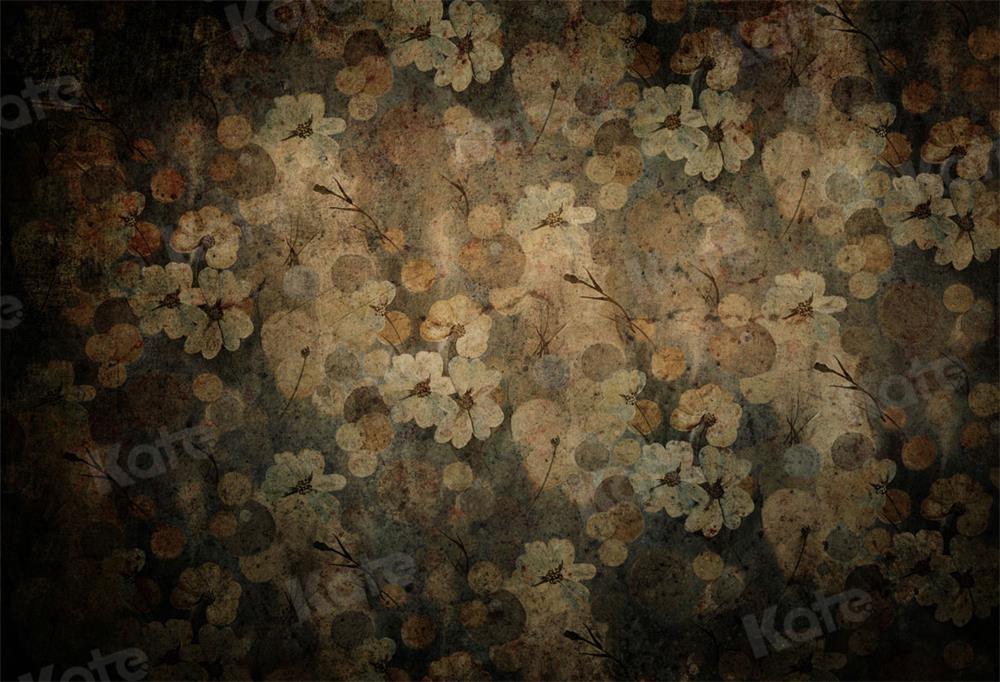 Brown Tones Fine Art Textures Flower Background Photoshop 