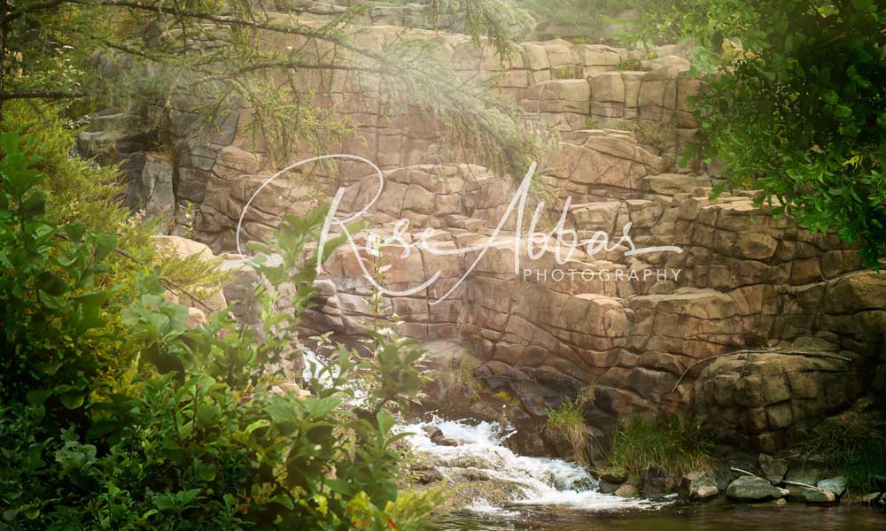 Kate Fantasy Waterfallwoods Scenery Backdrop Designed By Rose Abbas - Kate Backdrop