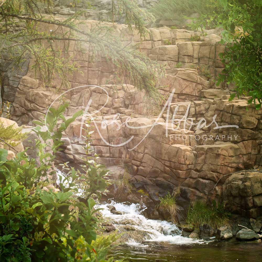 Kate Fantasy Waterfallwoods Scenery Backdrop Designed By Rose Abbas - Kate Backdrop