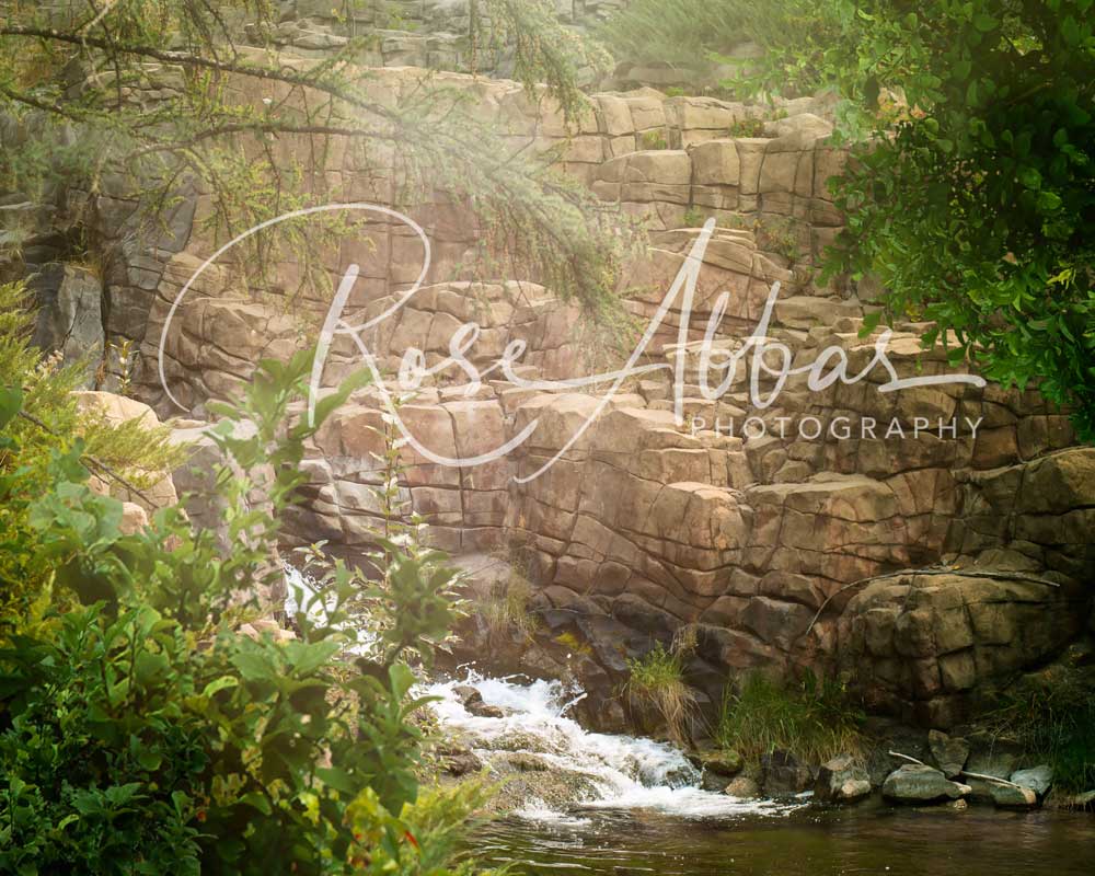 Kate Fantasy Waterfallwoods Scenery Backdrop Designed By Rose Abbas - Kate Backdrop