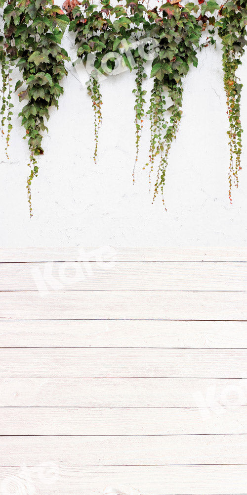 Kate Green Plants Wall Backdrop Plank Designed by Chain Photography