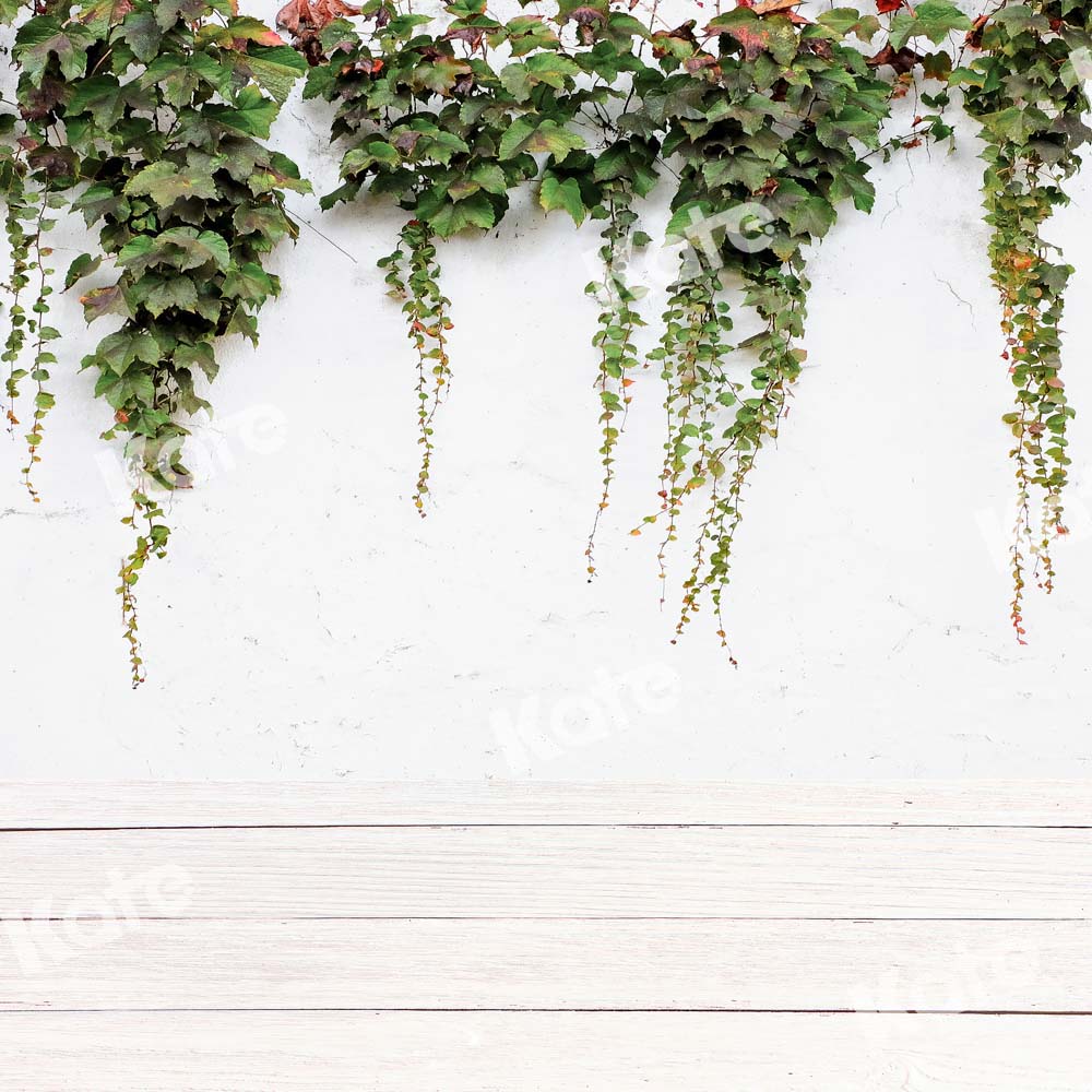 Kate Green Plants Wall Backdrop Plank Designed by Chain Photography