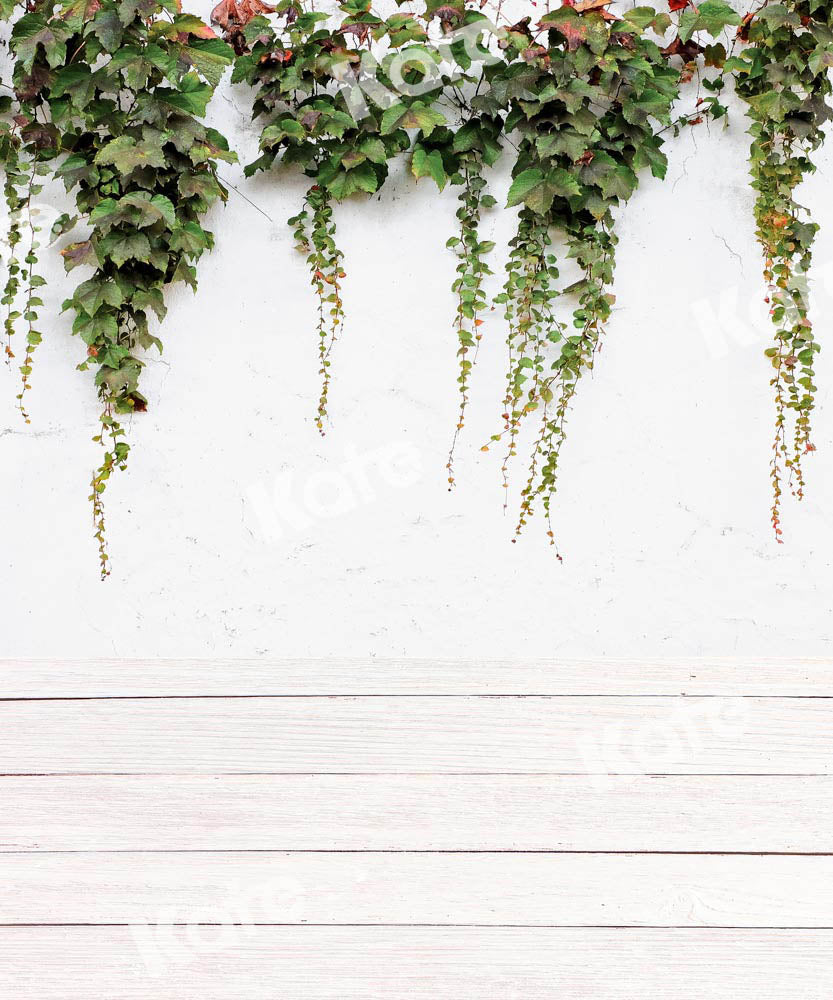 Kate Green Plants Wall Backdrop Plank Designed by Chain Photography