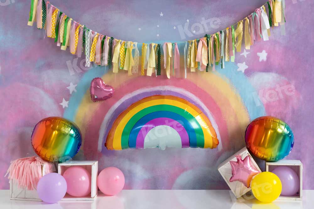 Buy Unicorn Digital Cake Smash Set Backdrop Background for First Birthday  Online in India - Etsy