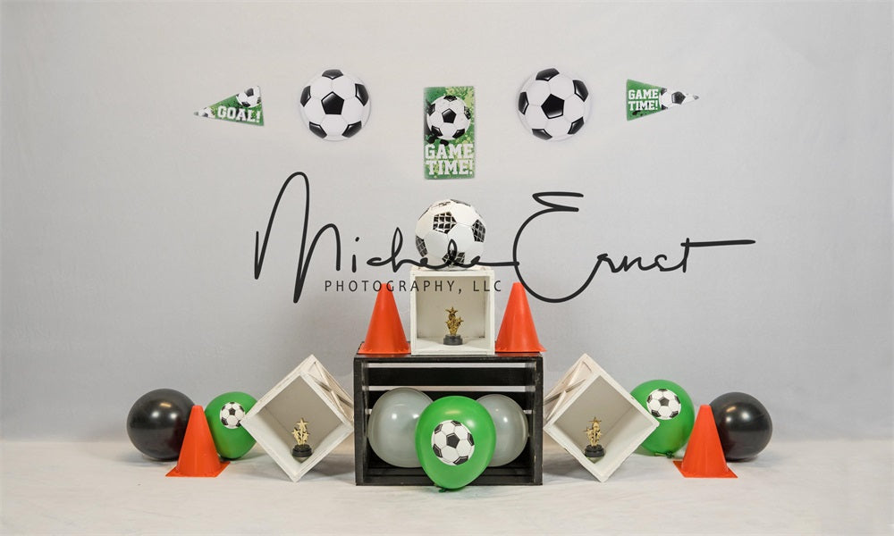 Sfondo del campione di calcio progettato da Michele Ernst Photography