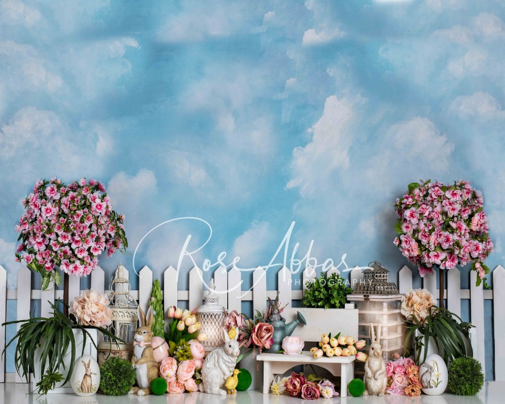 Kate Spring/Easter Park Backdrop for Photography Designed By Rose Abbas