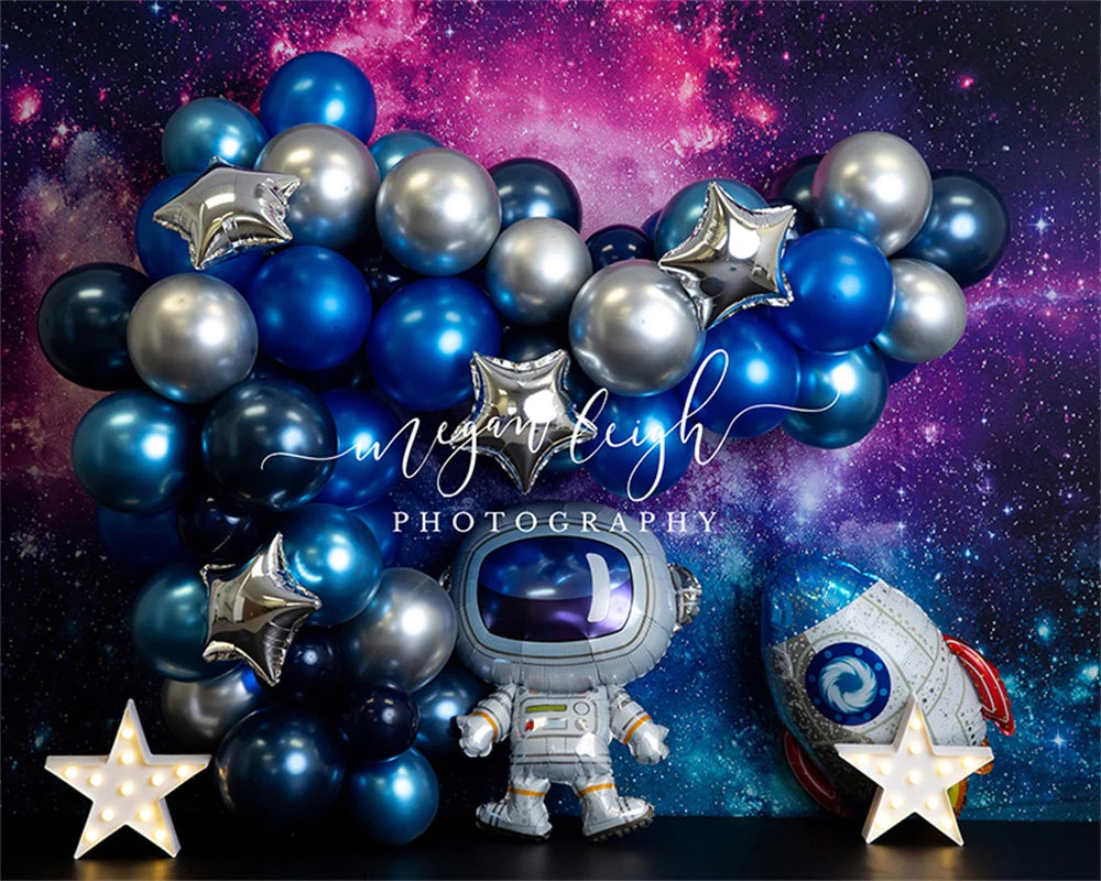 Kate 7x5ft Universe Balloon Backdrop for Photography (only ship to Canada)