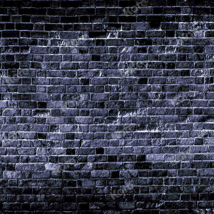 Kate Black Brick Wall Backdrop Mottled For Photography