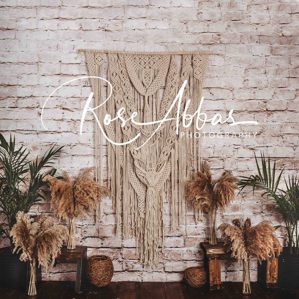 Kate Boho Thanksgiving Backdrop Fall Designed By Rose Abbas - Kate Backdrop