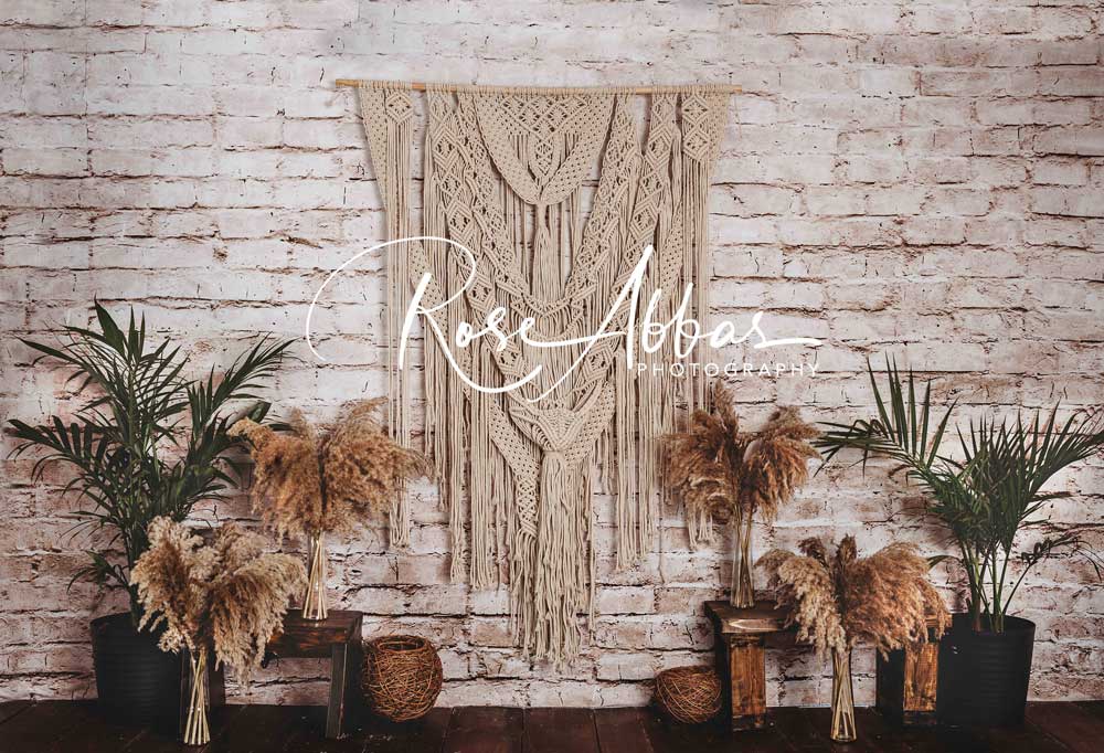 Kate Boho Thanksgiving Backdrop Fall Designed By Rose Abbas - Kate Backdrop