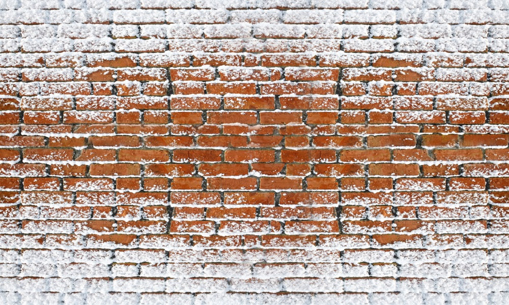 Tappeto in gomma per pavimento rosso Kate Snow Wall Brick