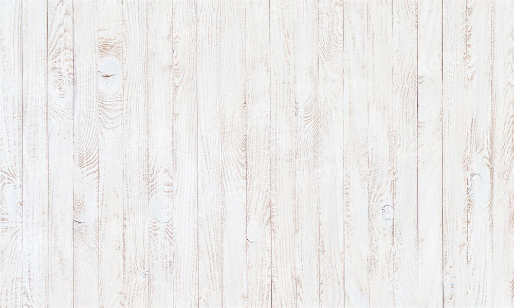 Tappeto in legno con texture bianca Kate