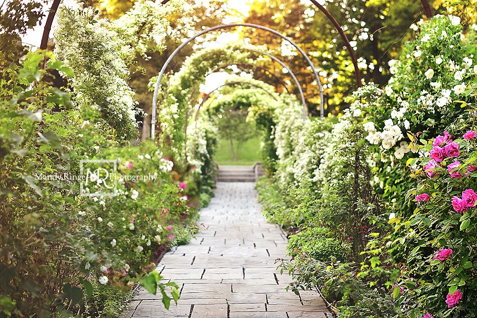 Kate Spring Secret Garden Path Backdrop Designed By Mandy Ringe Photography - Kate Backdrop